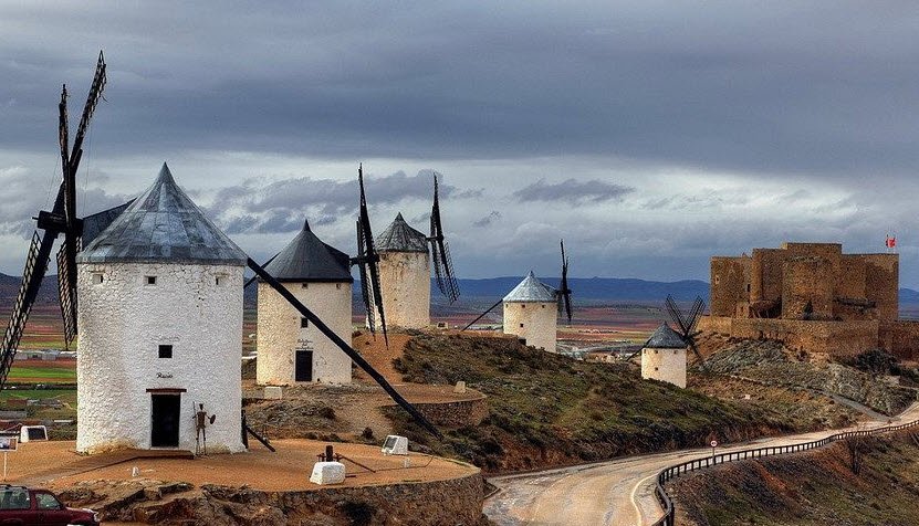 Castillo de Consuegra, Spain